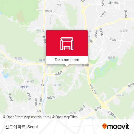 신도아파트 map