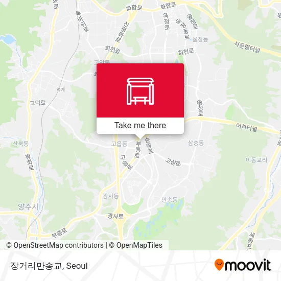 장거리만송교 map