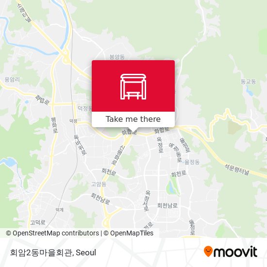 회암2동마을회관 map