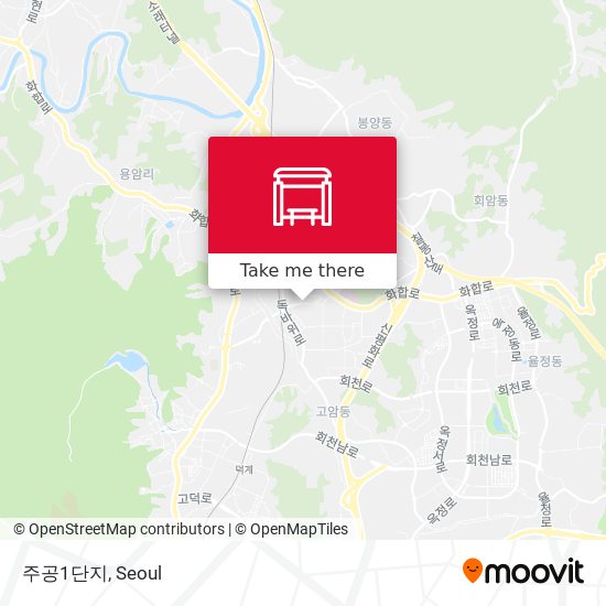 주공1단지 map