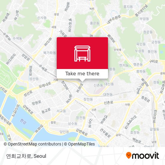 연희교차로 map