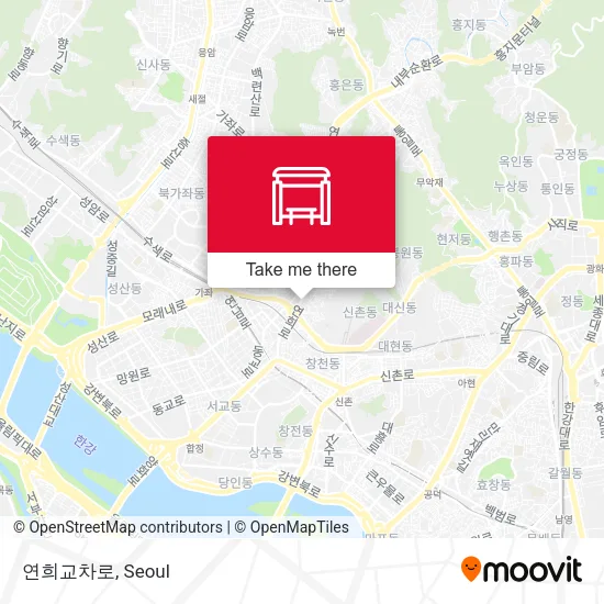 연희교차로 map