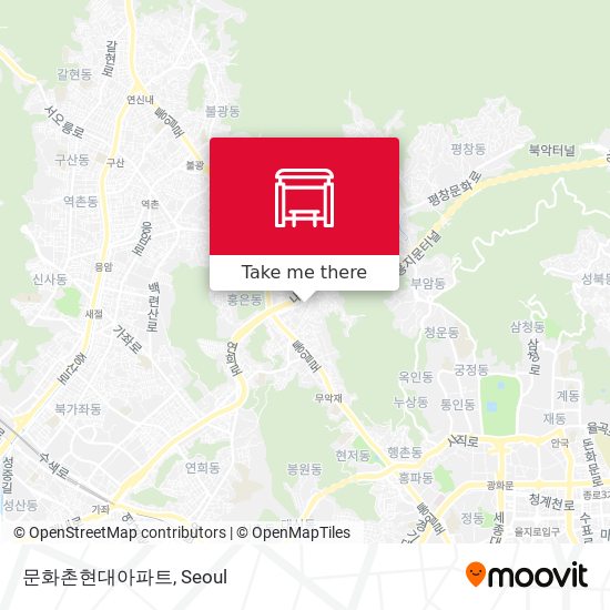 문화촌현대아파트 map