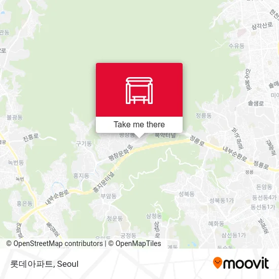 롯데아파트 map