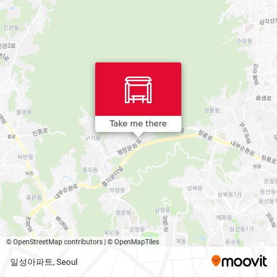 일성아파트 map
