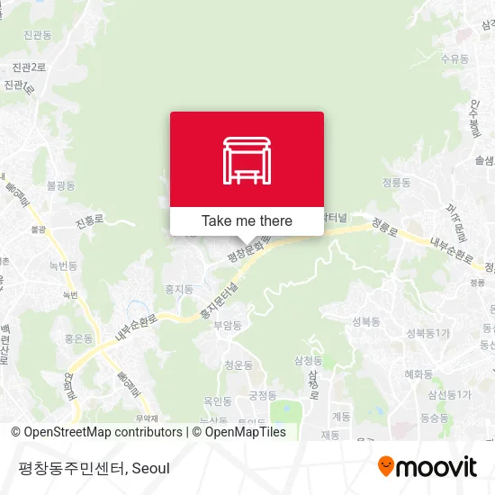 평창동주민센터 map