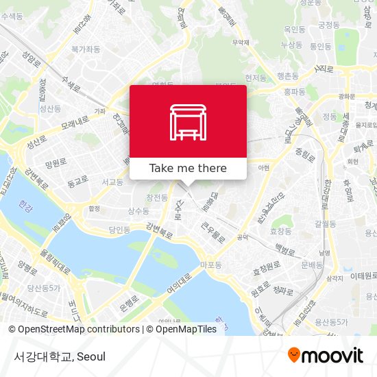 서강대학교 map