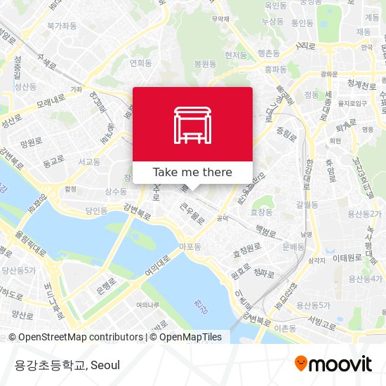 용강초등학교 map