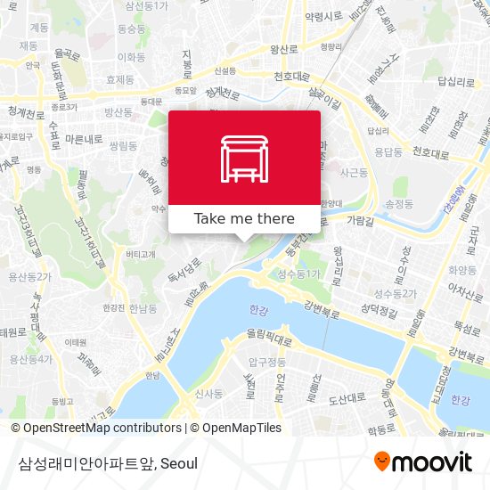 삼성래미안아파트앞 map