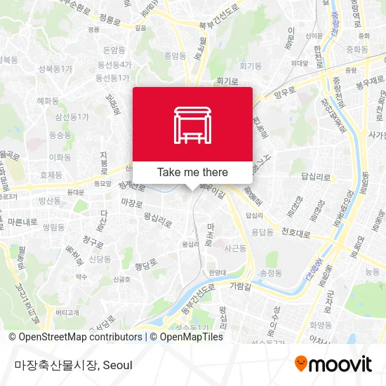 마장축산물시장 map