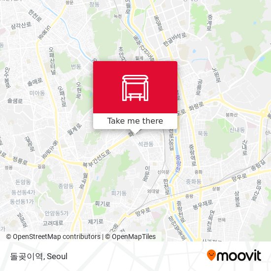 돌곶이역 map