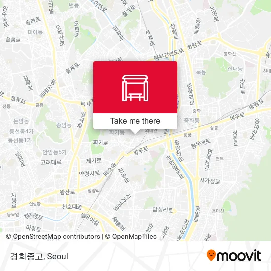 경희중고 map