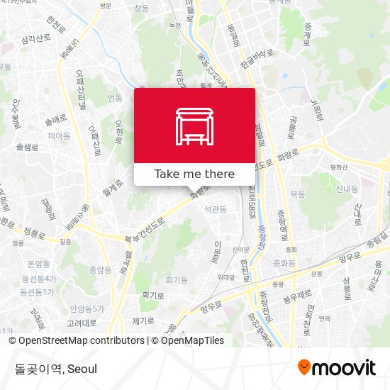돌곶이역 map