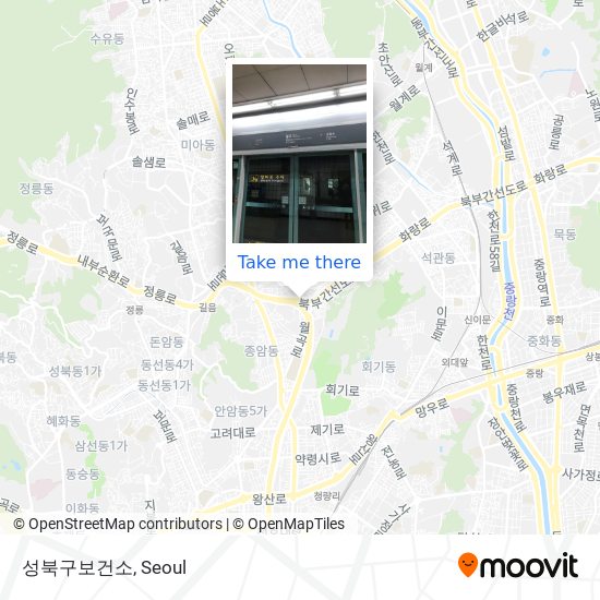 성북구보건소 map