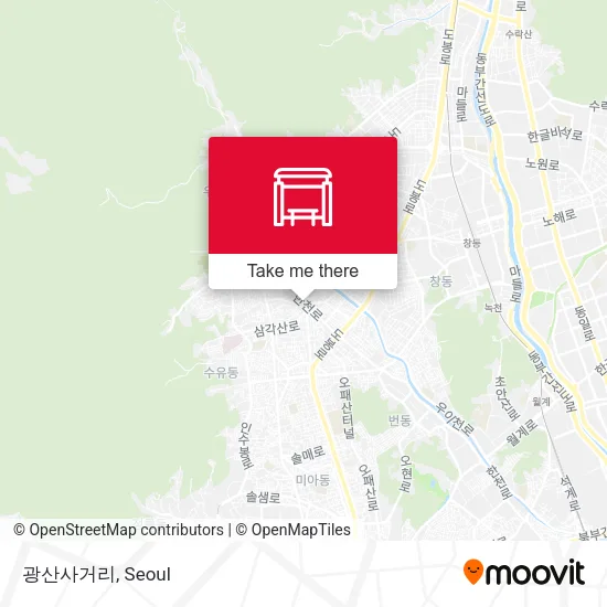 광산사거리 map