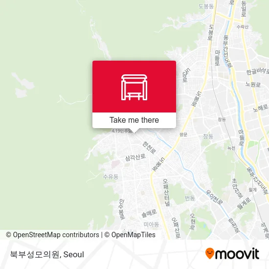 북부성모의원 map