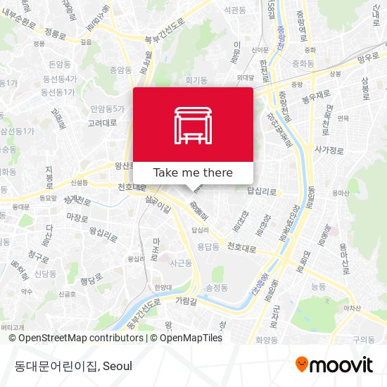 동대문어린이집 map