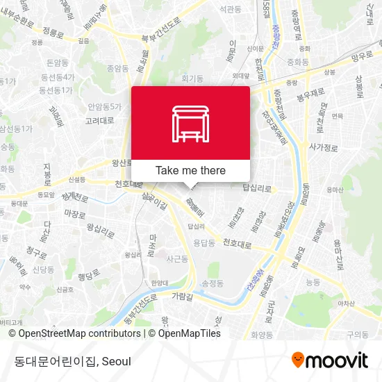 동대문어린이집 map