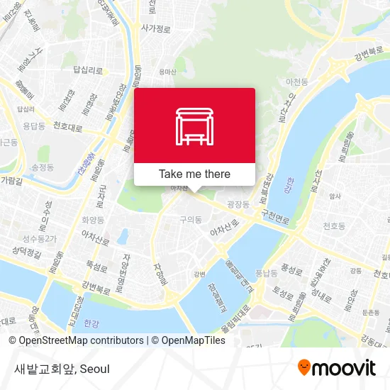 새밭교회앞 map