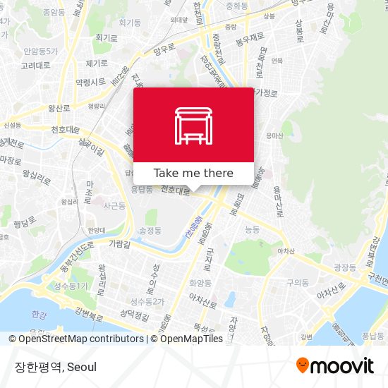 장한평역 map