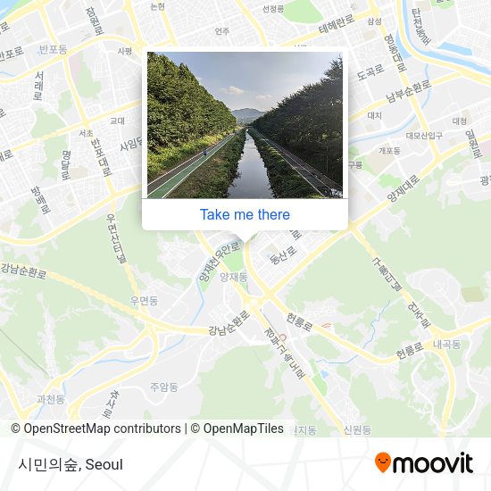 시민의숲 map