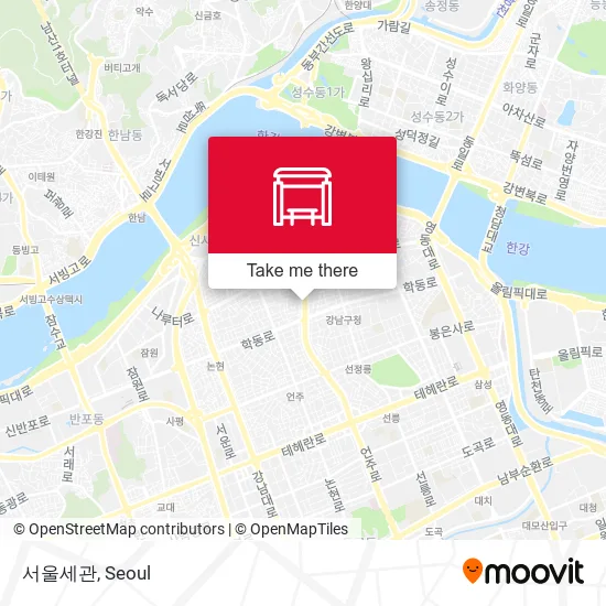 서울세관 map