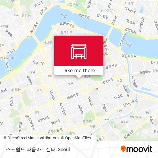 스포월드.라움아트센터 map