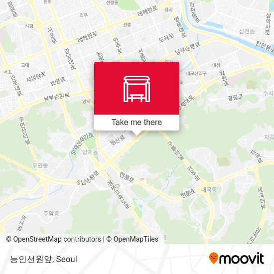능인선원앞 map