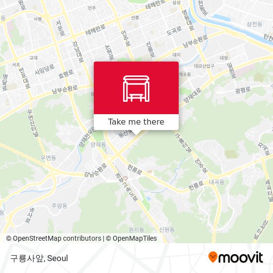 구룡사앞 map