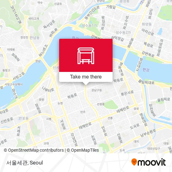 서울세관 map