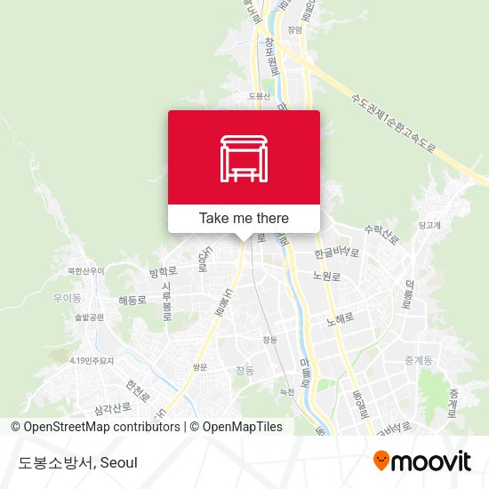 도봉소방서 map