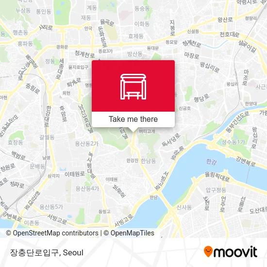 장충단로입구 map