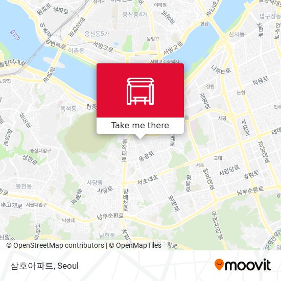 삼호아파트 map