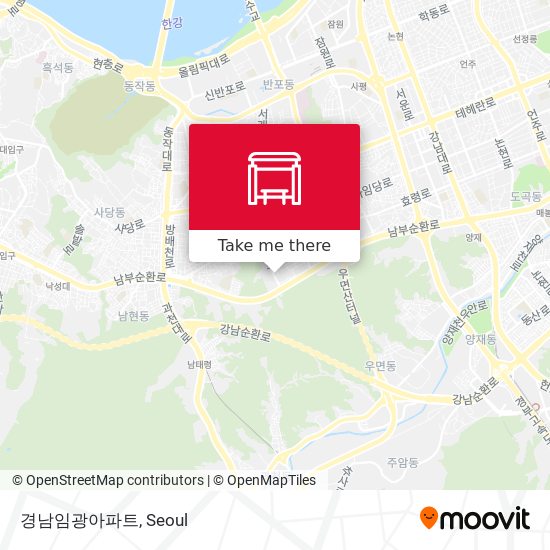 경남임광아파트 map