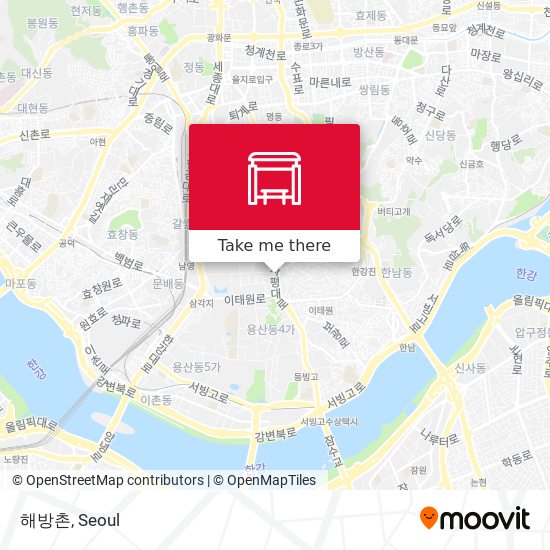 해방촌 map