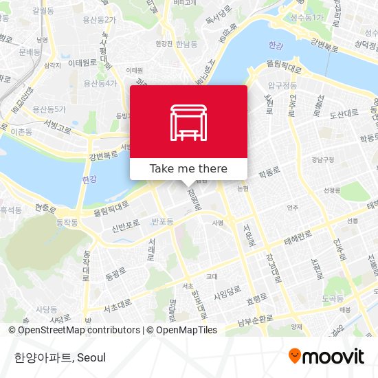 한양아파트 map