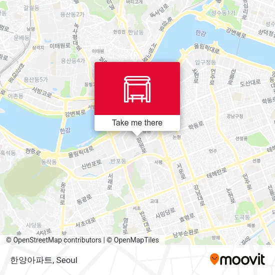 한양아파트 map