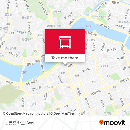 신동중학교 map
