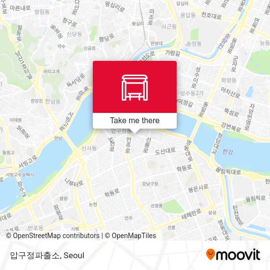 압구정파출소 map