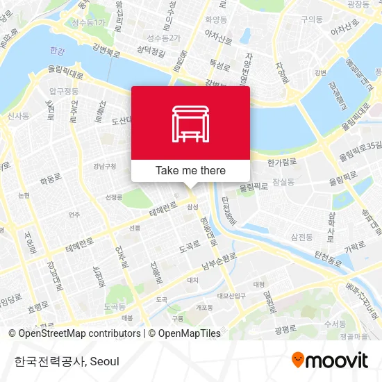 한국전력공사 map