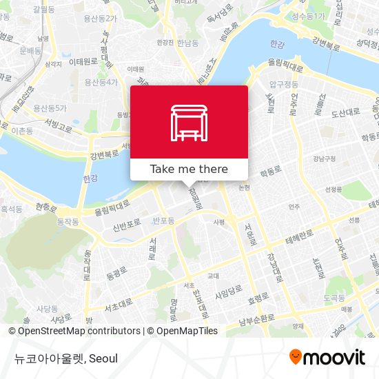 뉴코아아울렛 map