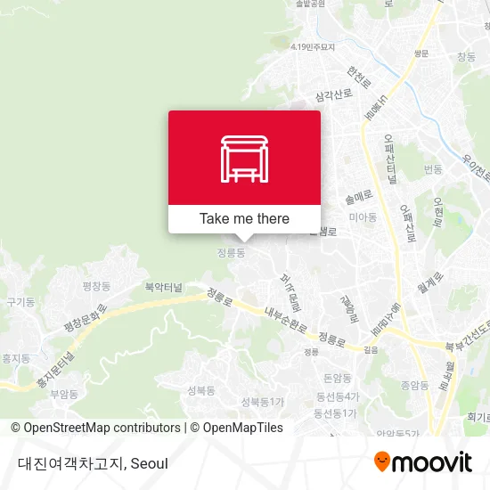 대진여객차고지 map