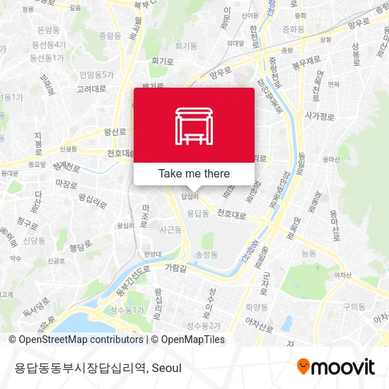 용답동동부시장답십리역 map