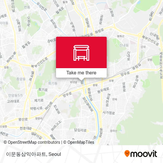 이문동삼익아파트 map