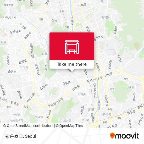광운초교 map