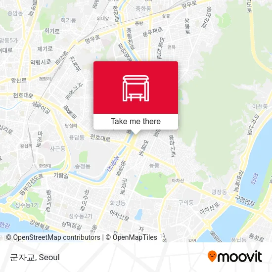 군자교 map