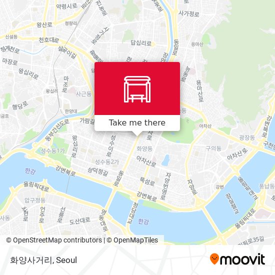 화양사거리 map