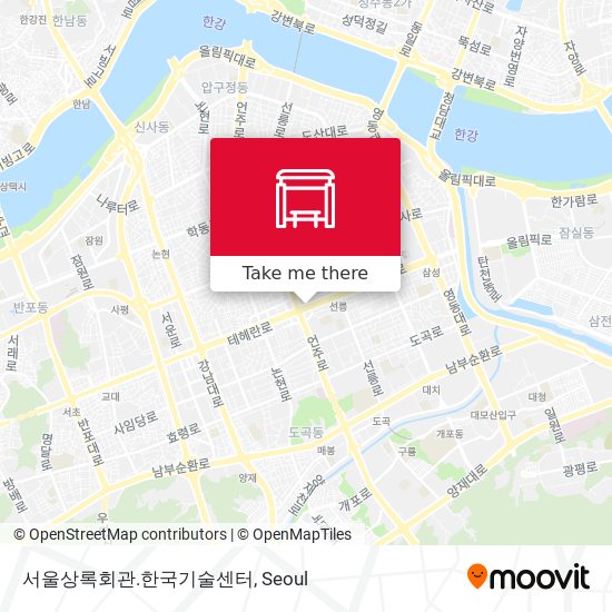 서울상록회관.한국기술센터 map