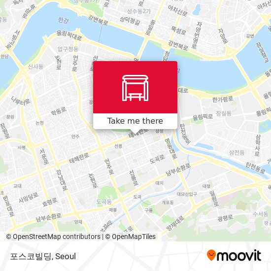 포스코빌딩 map