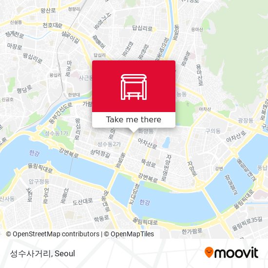 성수사거리 map